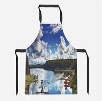 Thumbnail for Amazing Scenary & Sea Planes Designed Kitchen Aprons