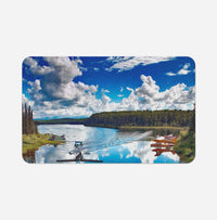 Thumbnail for Amazing Scenary & Sea Planes Designed Bath Mats