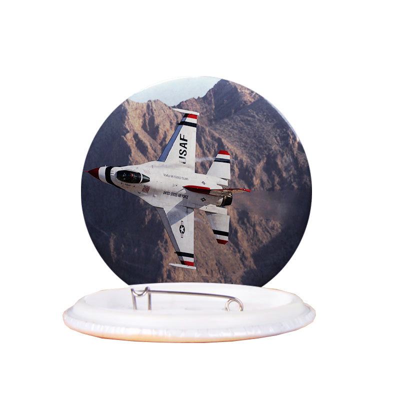 Amazing Show by Fighter Jet 16 Designed Pins