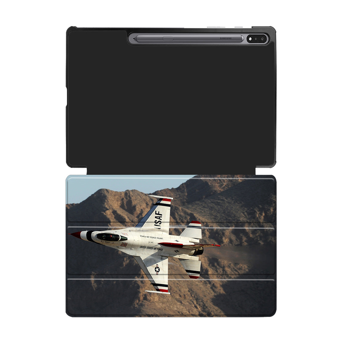 Amazing Show by Fighting Falcon F16 Designed Samsung Tablet Cases