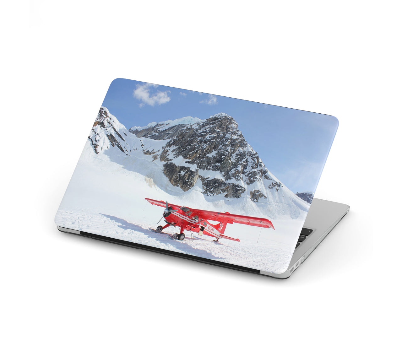 Amazing Snow Airplane Designed Macbook Cases