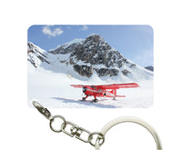Thumbnail for Amazing Snow Airplane Designed Key Chains