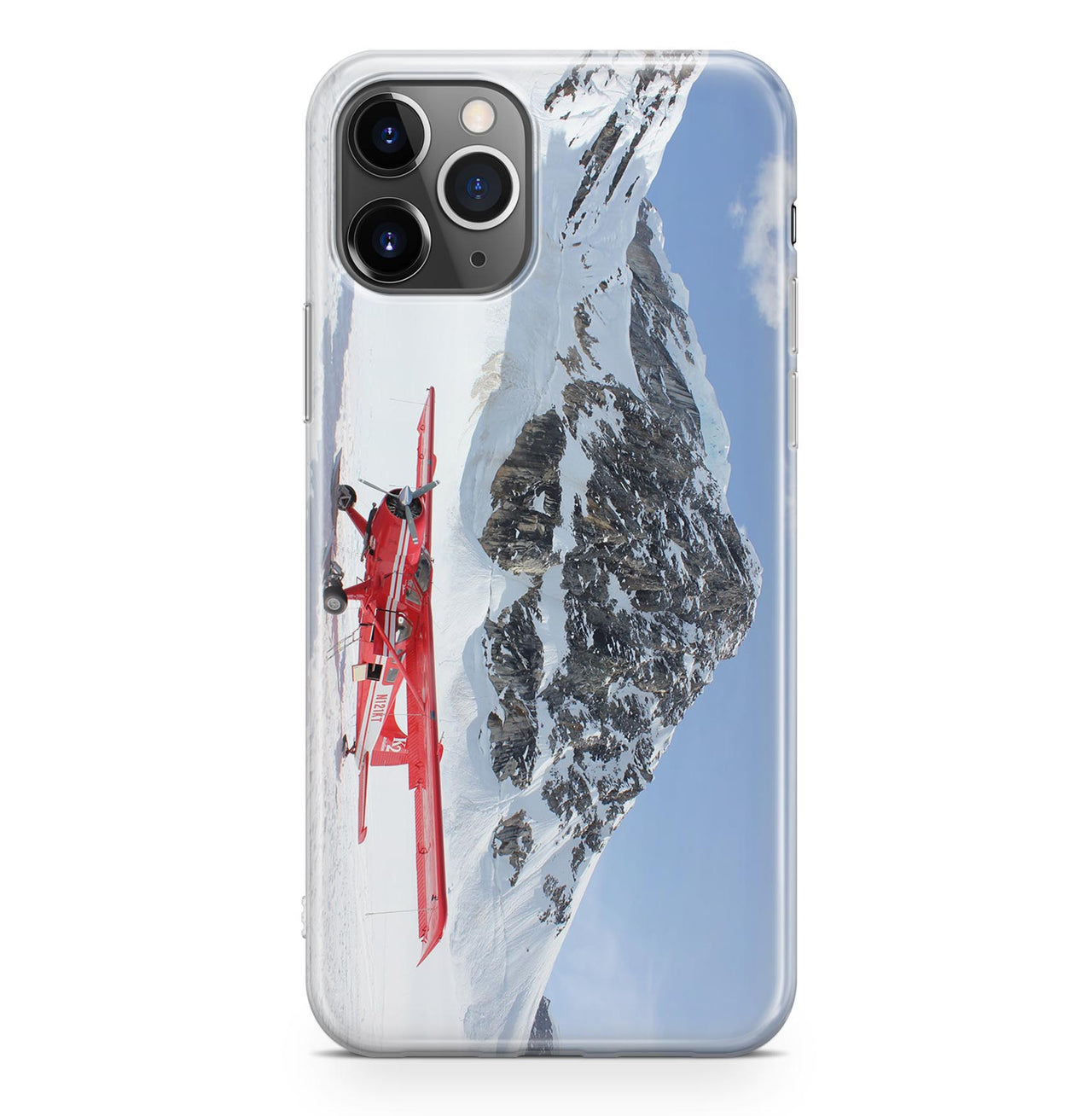 Amazing Snow Airplane Designed iPhone Cases
