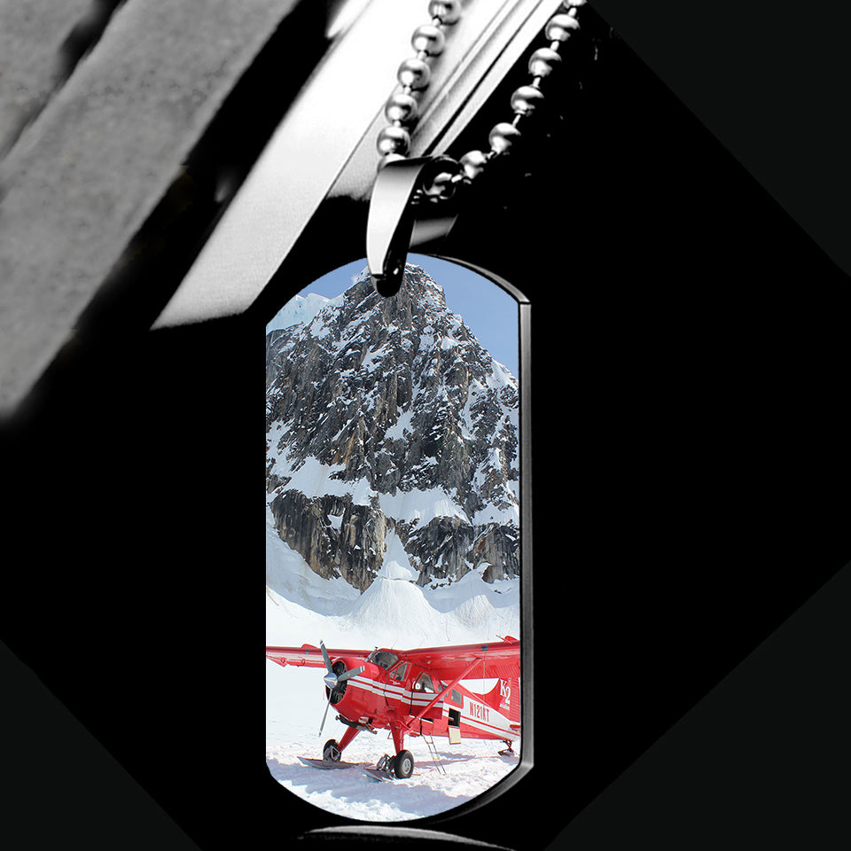Amazing Snow Airplane Designed Metal Necklaces