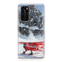 Thumbnail for Amazing Snow Airplane Designed Huawei Cases