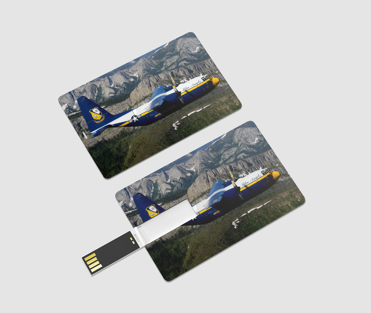 Amazing View with Blue Angels Aircraft Designed USB Cards