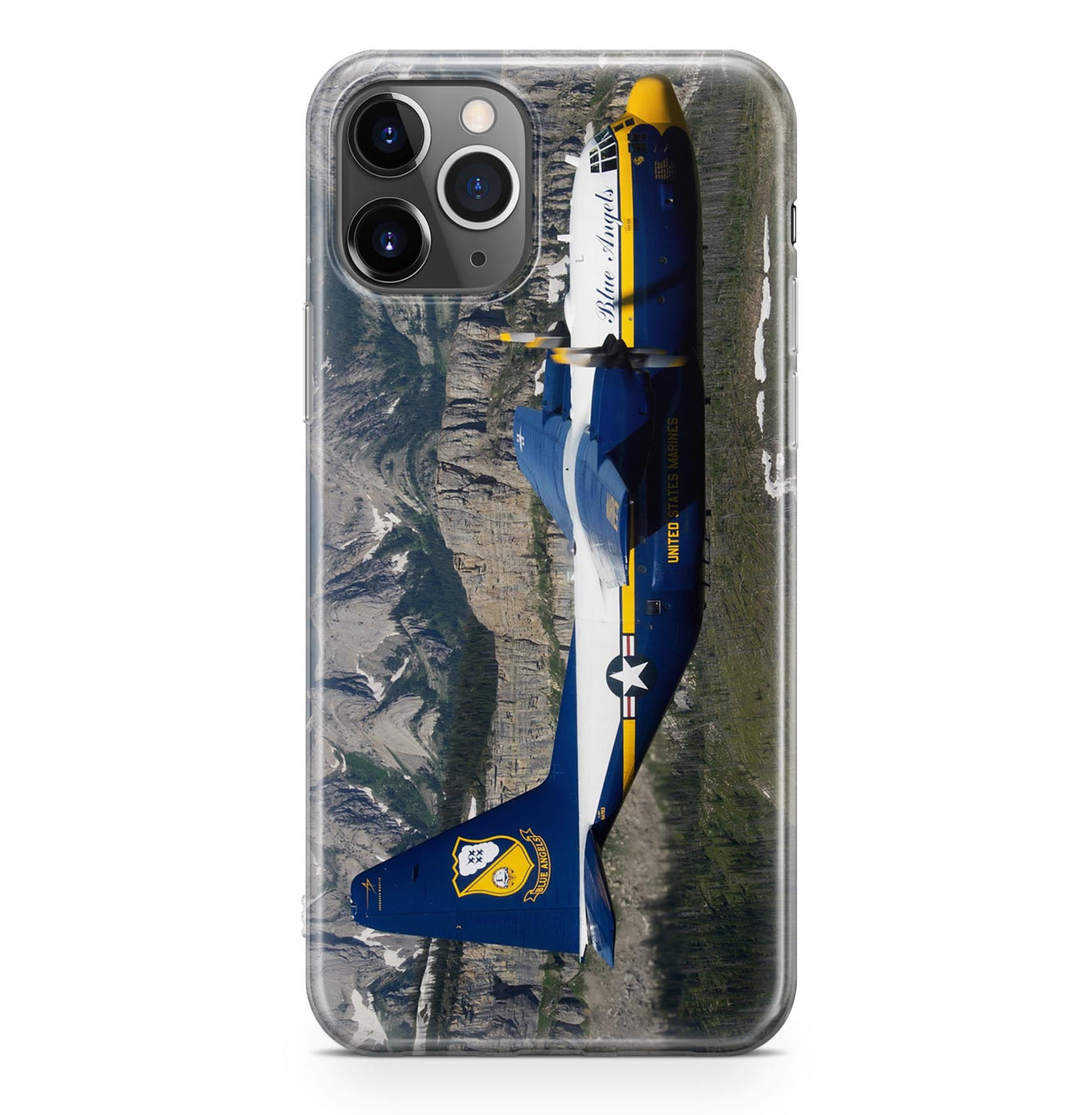 Amazing View with Blue Angels Aircraft Designed iPhone Cases