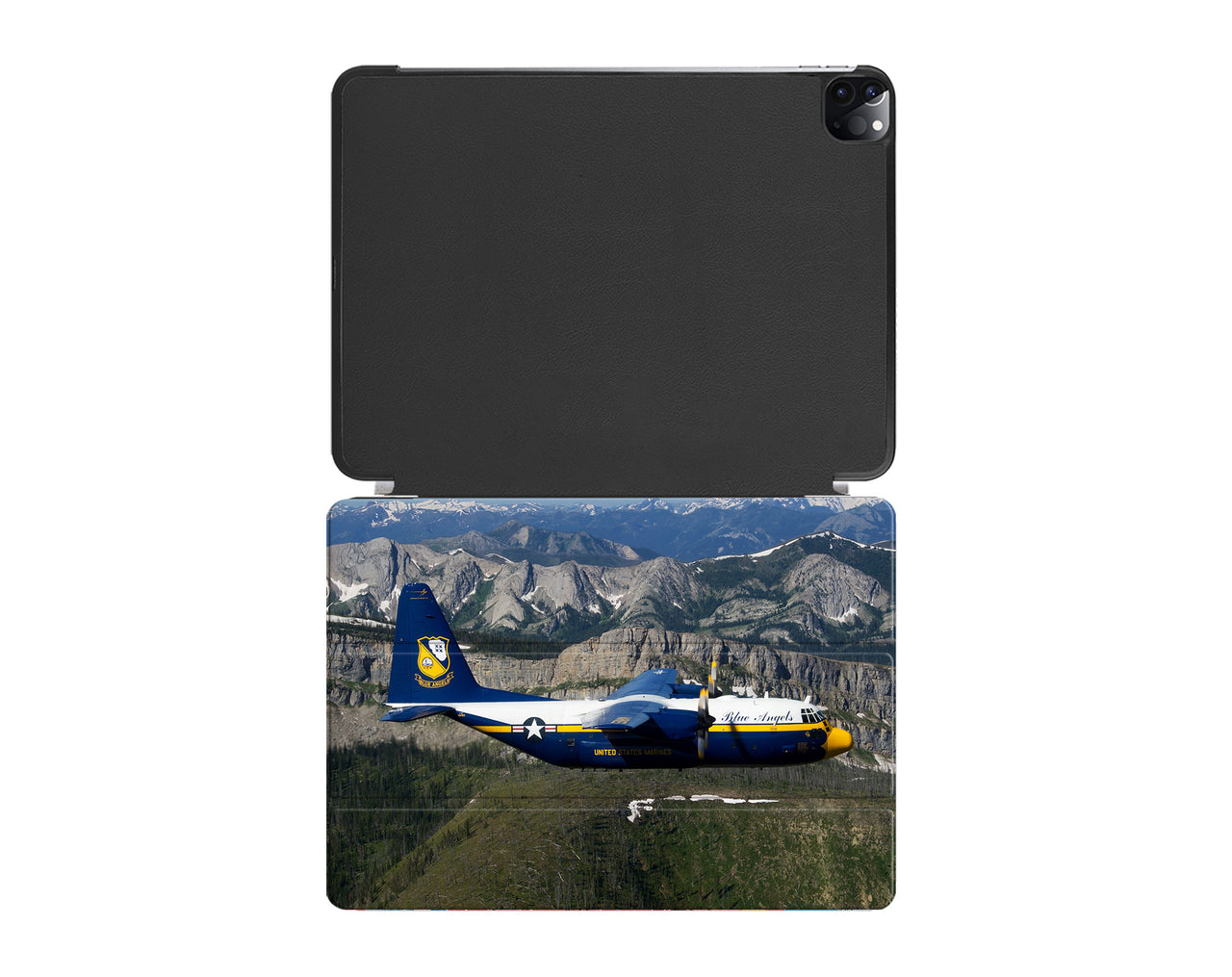 Amazing View with Blue Angels Aircraft Designed iPad Cases
