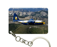 Thumbnail for Amazing View with Blue Angels Aircraft Designed Key Chains