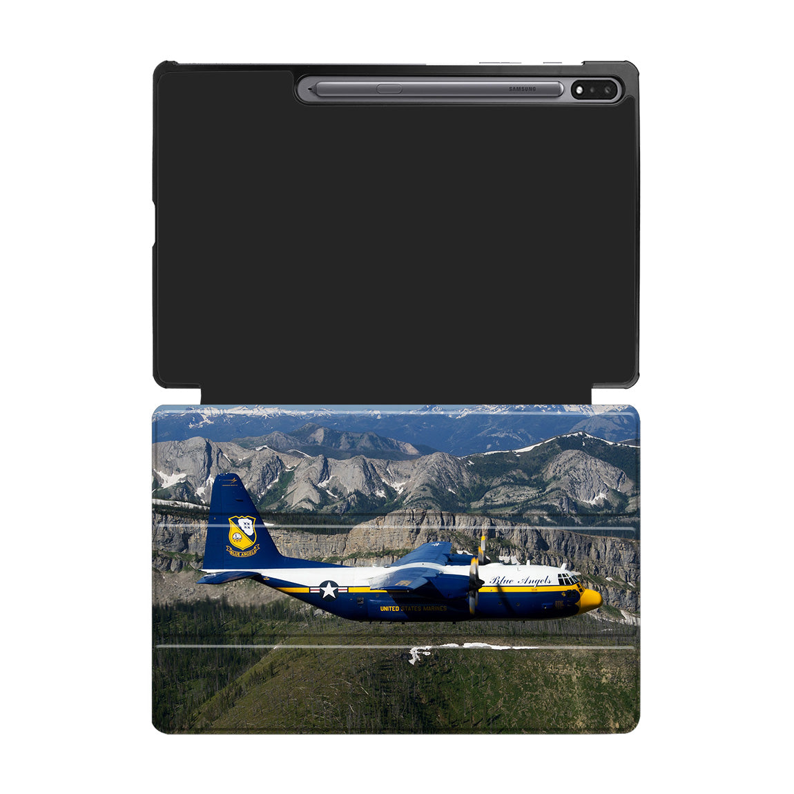 Amazing View with Blue Angels Aircraft Designed Samsung Tablet Cases