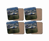 Thumbnail for Amazing View with Blue Angels Aircraft Designed Coasters