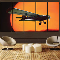 Thumbnail for Amazing Antonov-2 With Sunset Printed Canvas Prints (5 Pieces) Aviation Shop 