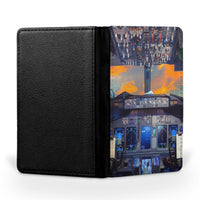 Thumbnail for Amazing Boeing 737 Cockpit Printed Passport & Travel Cases