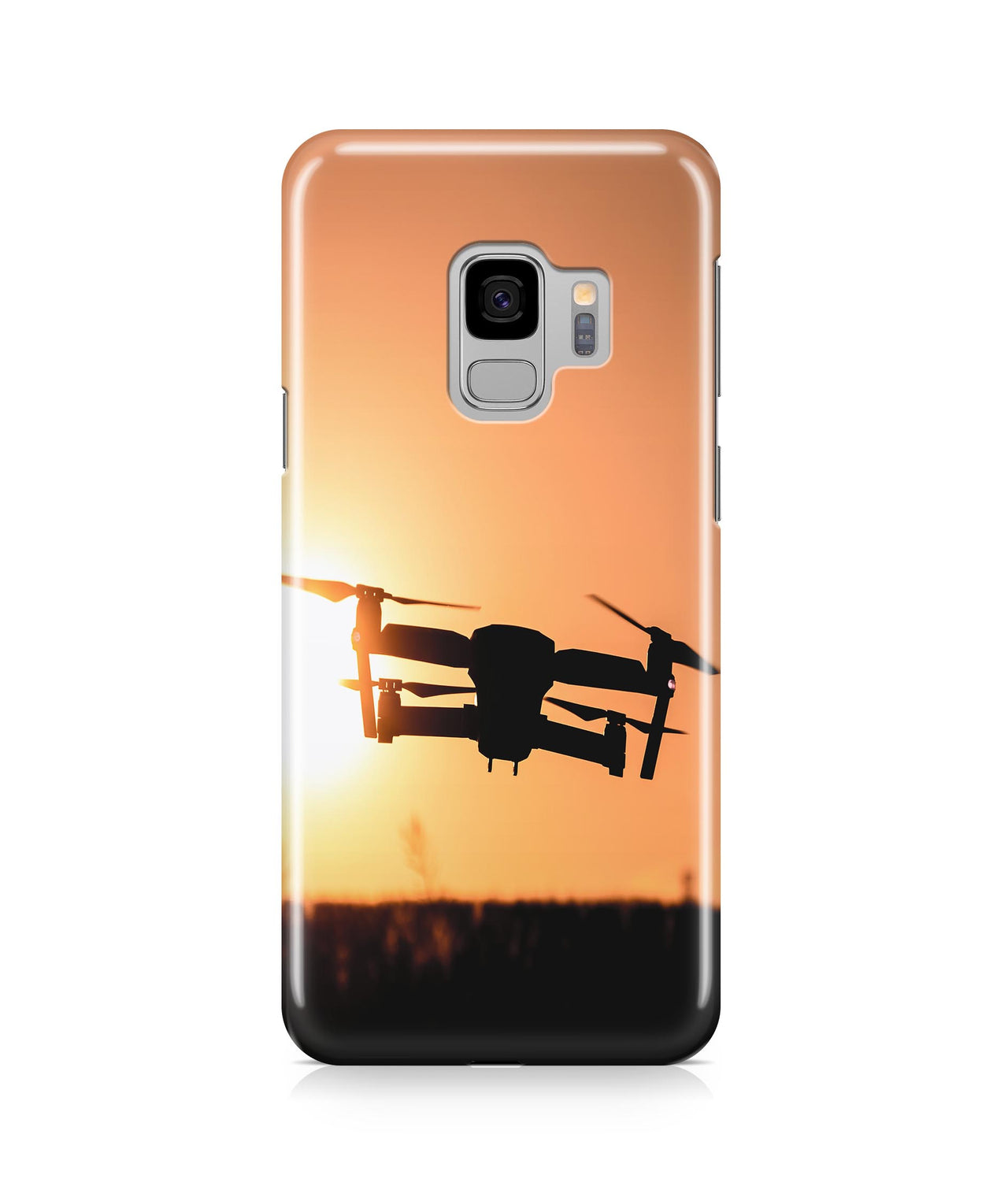 Amazing Drone in Sunset Printed Samsung J Cases