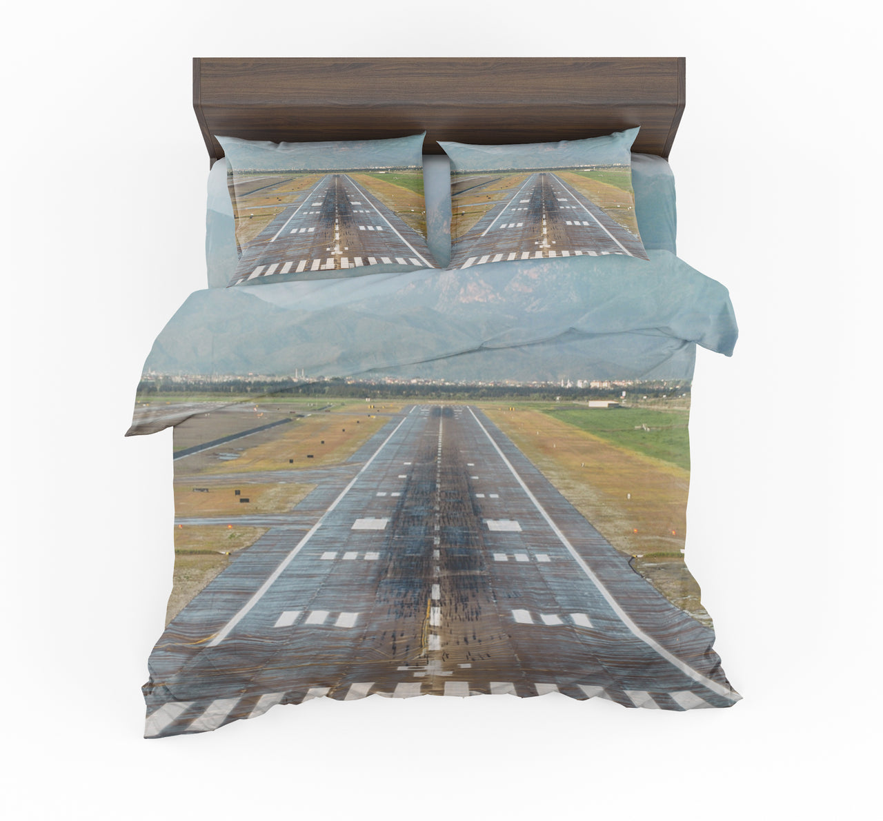 Amazing Mountain View & Runway Designed Bedding Sets