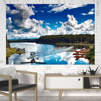 Thumbnail for Amazing Scenary & Sea Planes Printed Canvas Posters (1 Piece) Aviation Shop 