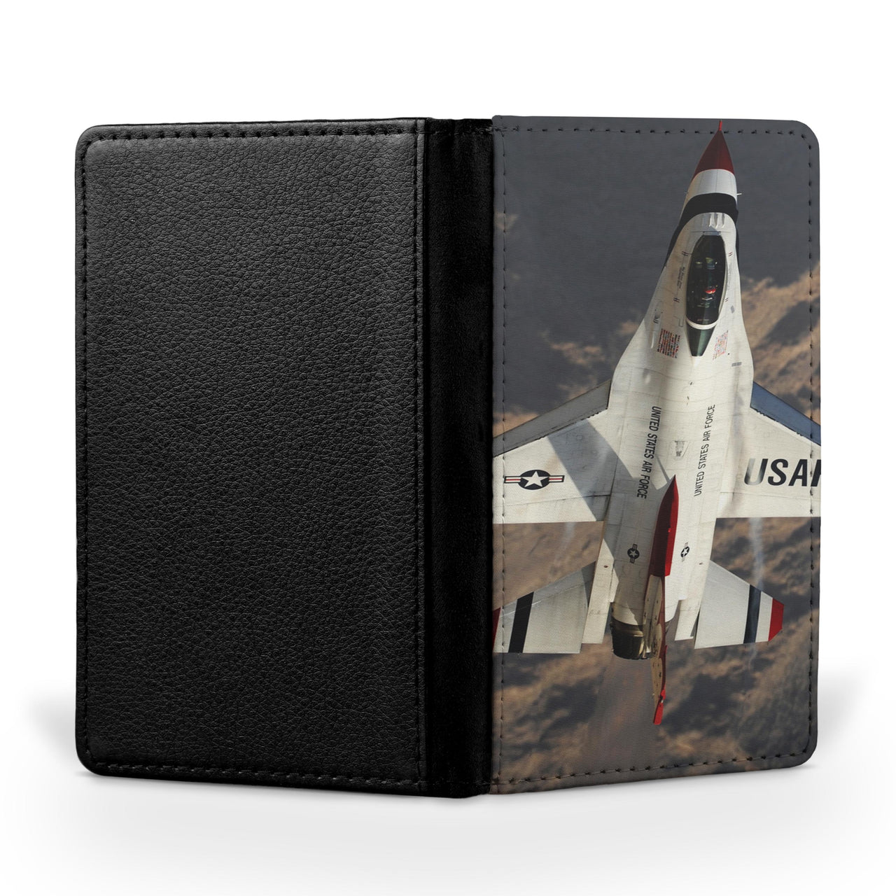 Amazing Show by Fighting Falcon F16 Printed Passport & Travel Cases
