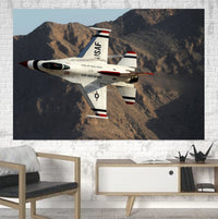 Thumbnail for Amazing Show by Fighting Falcon F16 Printed Canvas Posters (1 Piece) Aviation Shop 