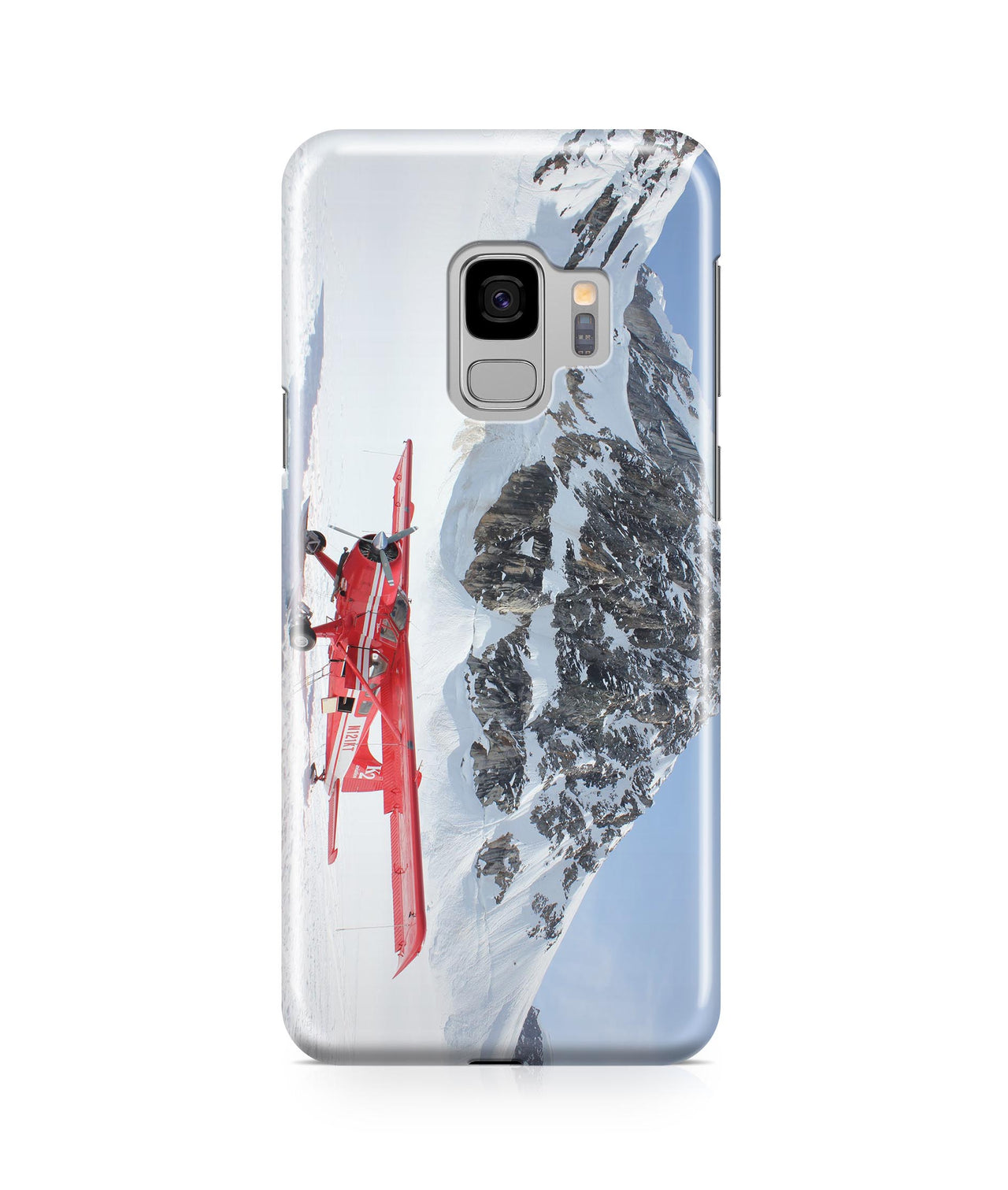 Amazing Snow Airplane Printed Samsung J Cases