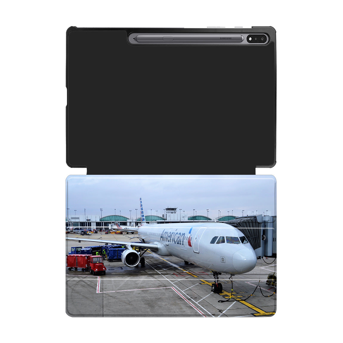 American Airlines A321 Designed Samsung Tablet Cases