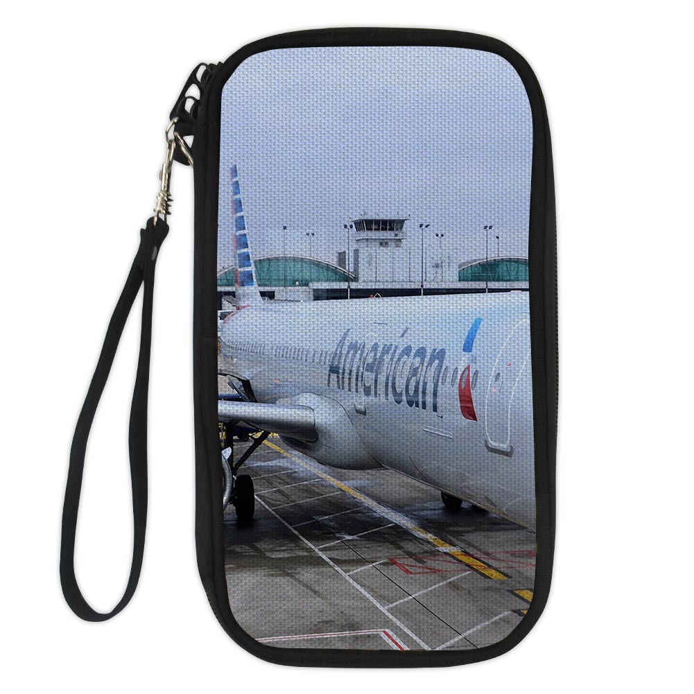American Airlines A321 Designed Travel Cases & Wallets