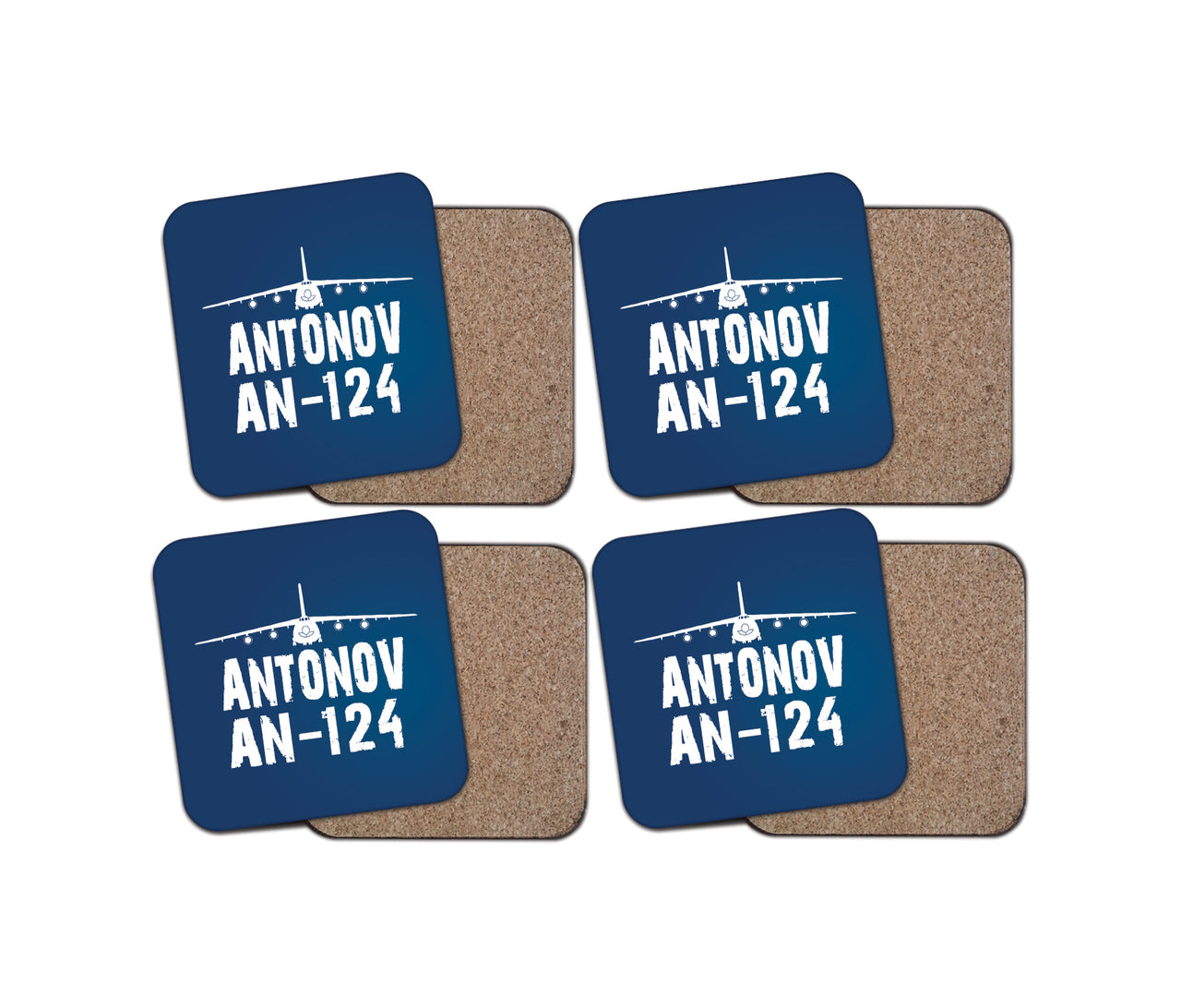 Antonov AN-124 & Plane Designed Coasters