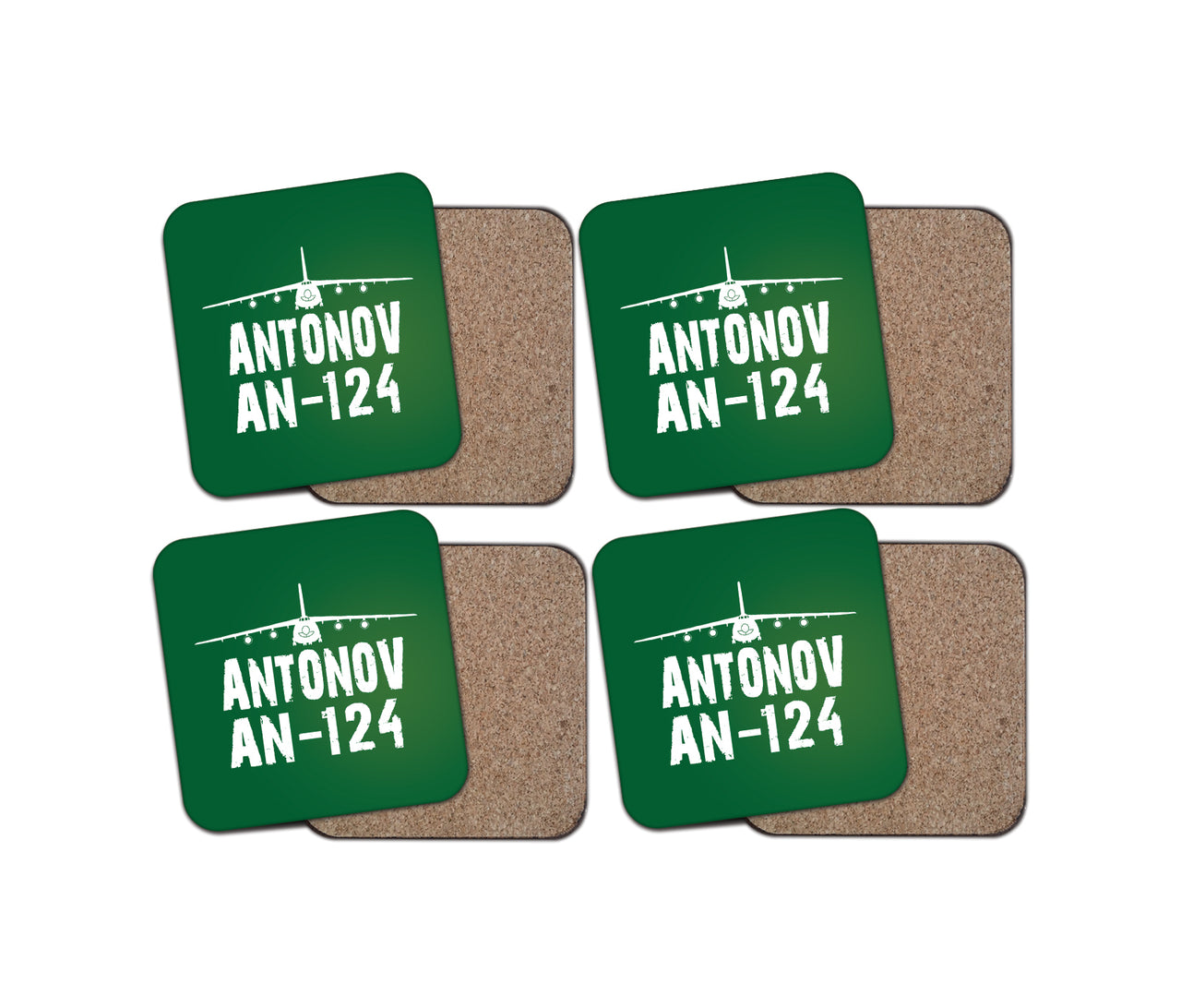 Antonov AN-124 & Plane Designed Coasters