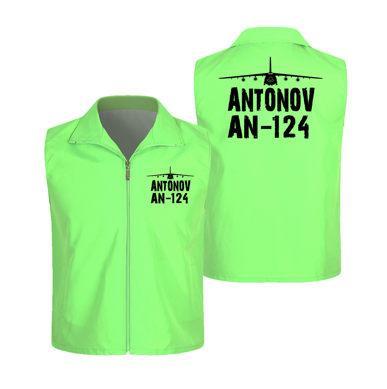 Antonov AN-124 & Plane Designed Thin Style Vests