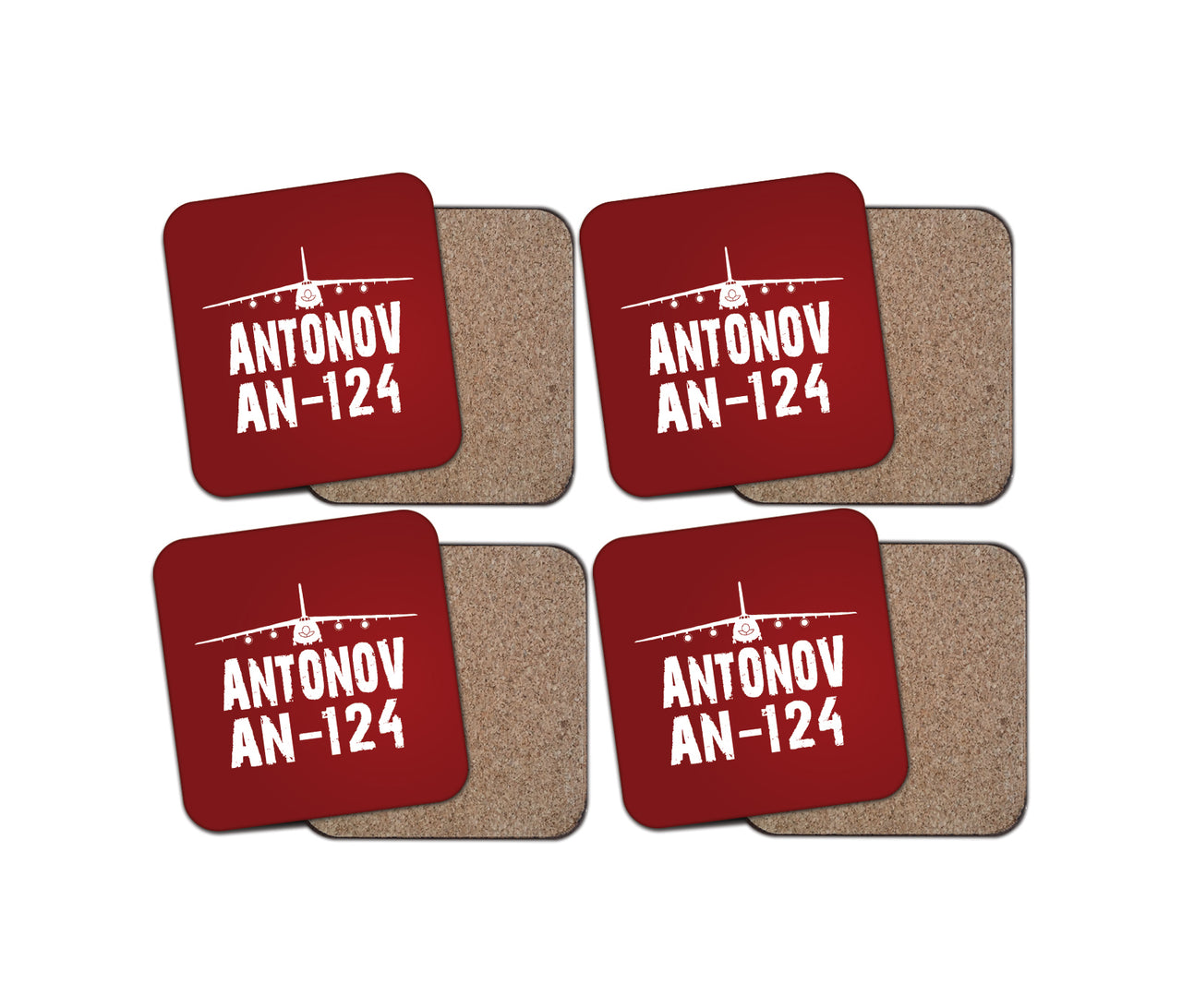 Antonov AN-124 & Plane Designed Coasters