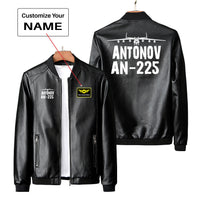 Thumbnail for Antonov AN-225 & Plane Designed PU Leather Jackets