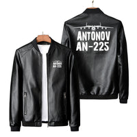 Thumbnail for Antonov AN-225 & Plane Designed PU Leather Jackets
