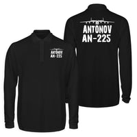 Thumbnail for Antonov AN-225 & Plane Designed Long Sleeve Polo T-Shirts (Double-Side)