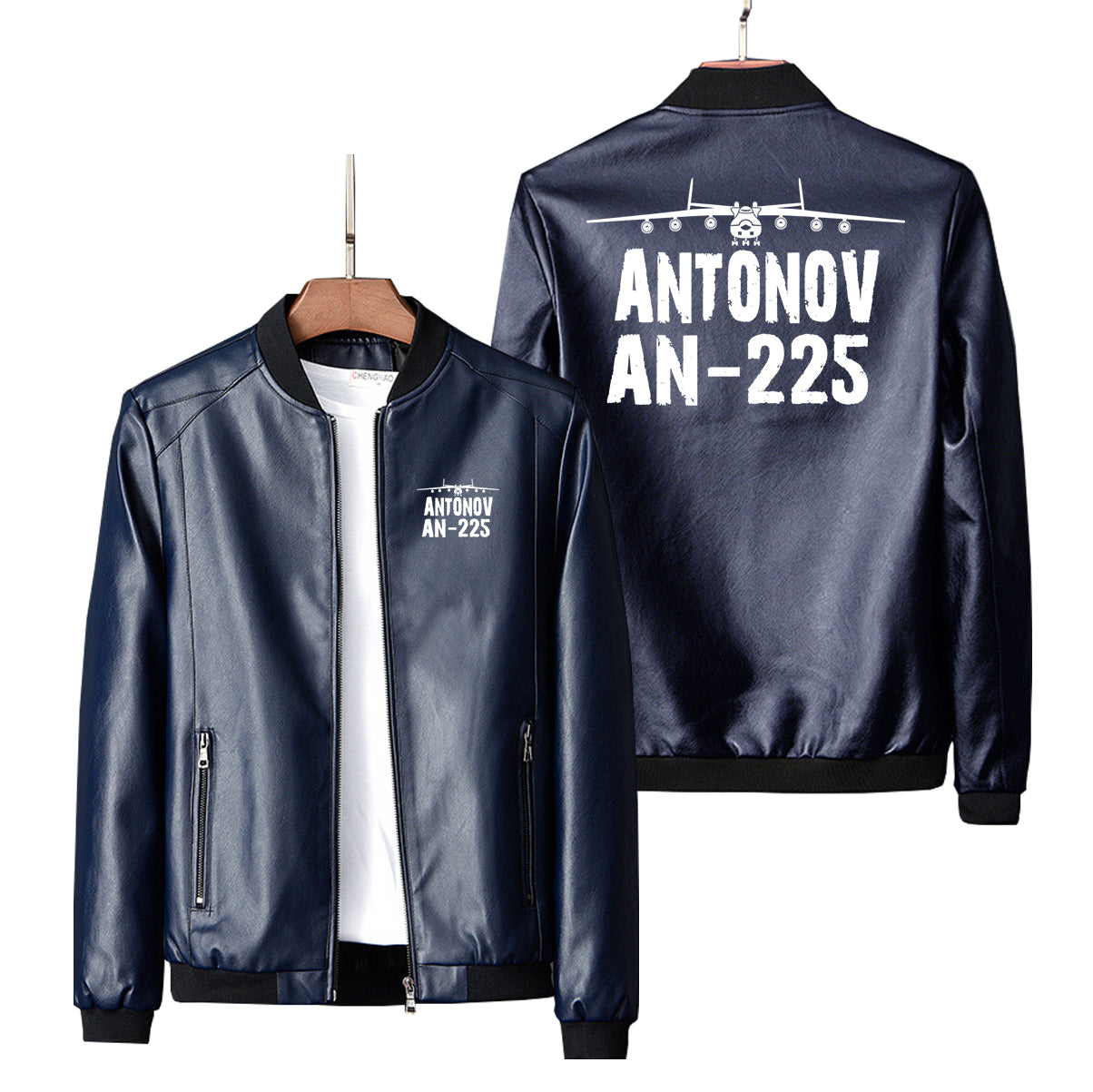 Antonov AN-225 & Plane Designed PU Leather Jackets