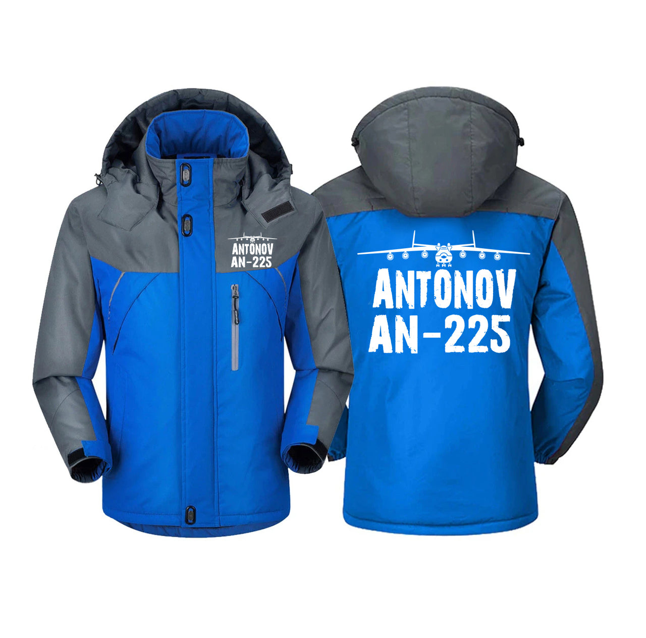 Antonov AN-225 & Plane Designed Thick Winter Jackets