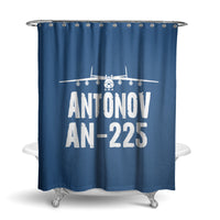 Thumbnail for Antonov AN-225 & Plane Designed Shower Curtains