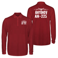 Thumbnail for Antonov AN-225 & Plane Designed Long Sleeve Polo T-Shirts (Double-Side)