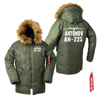 Thumbnail for Antonov AN-225 & Plane Designed Parka Bomber Jackets