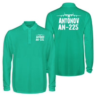 Thumbnail for Antonov AN-225 & Plane Designed Long Sleeve Polo T-Shirts (Double-Side)