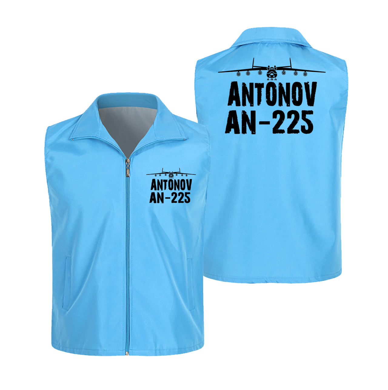 Antonov AN-225 & Plane Designed Thin Style Vests