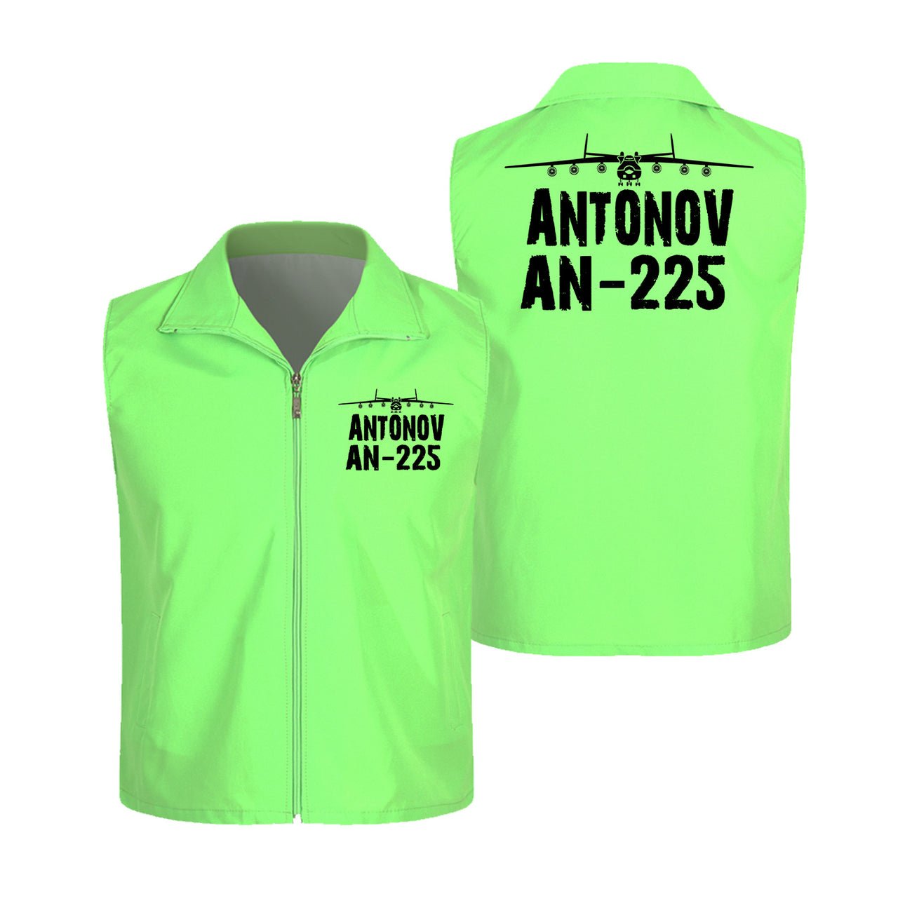 Antonov AN-225 & Plane Designed Thin Style Vests