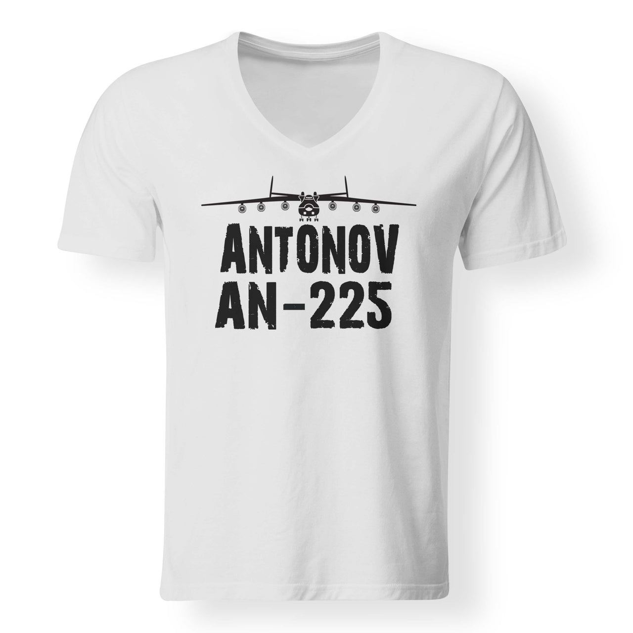 Antonov AN-225 & Plane Designed V-Neck T-Shirts
