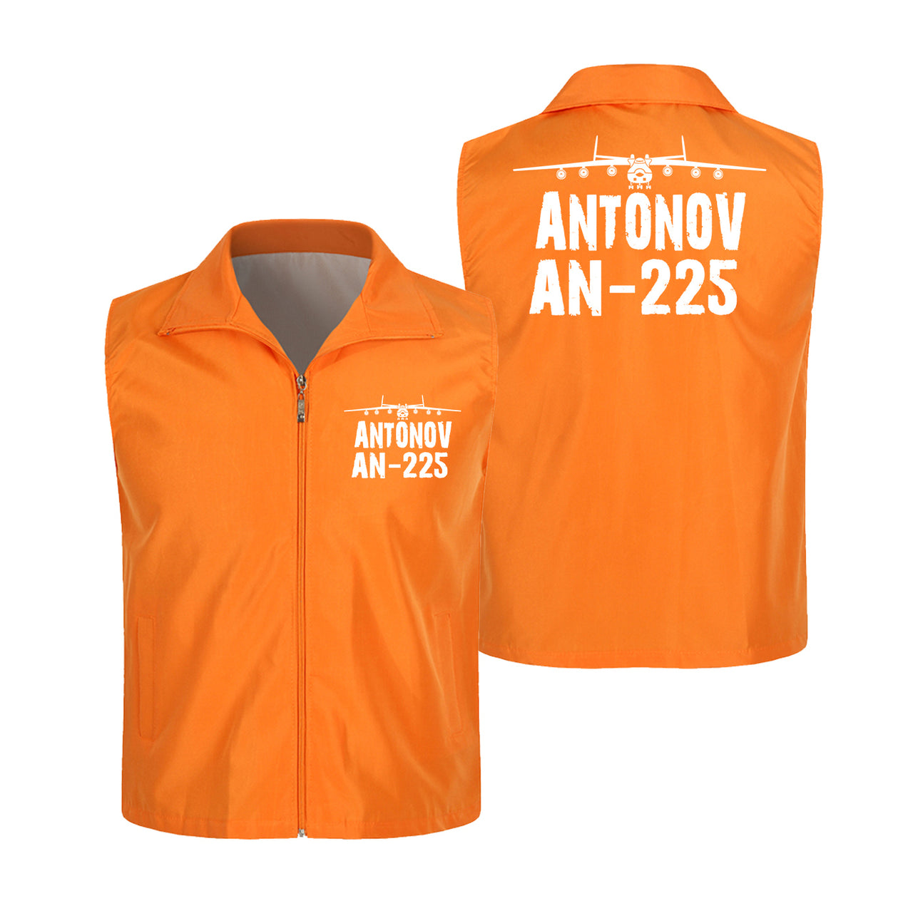 Antonov AN-225 & Plane Designed Thin Style Vests
