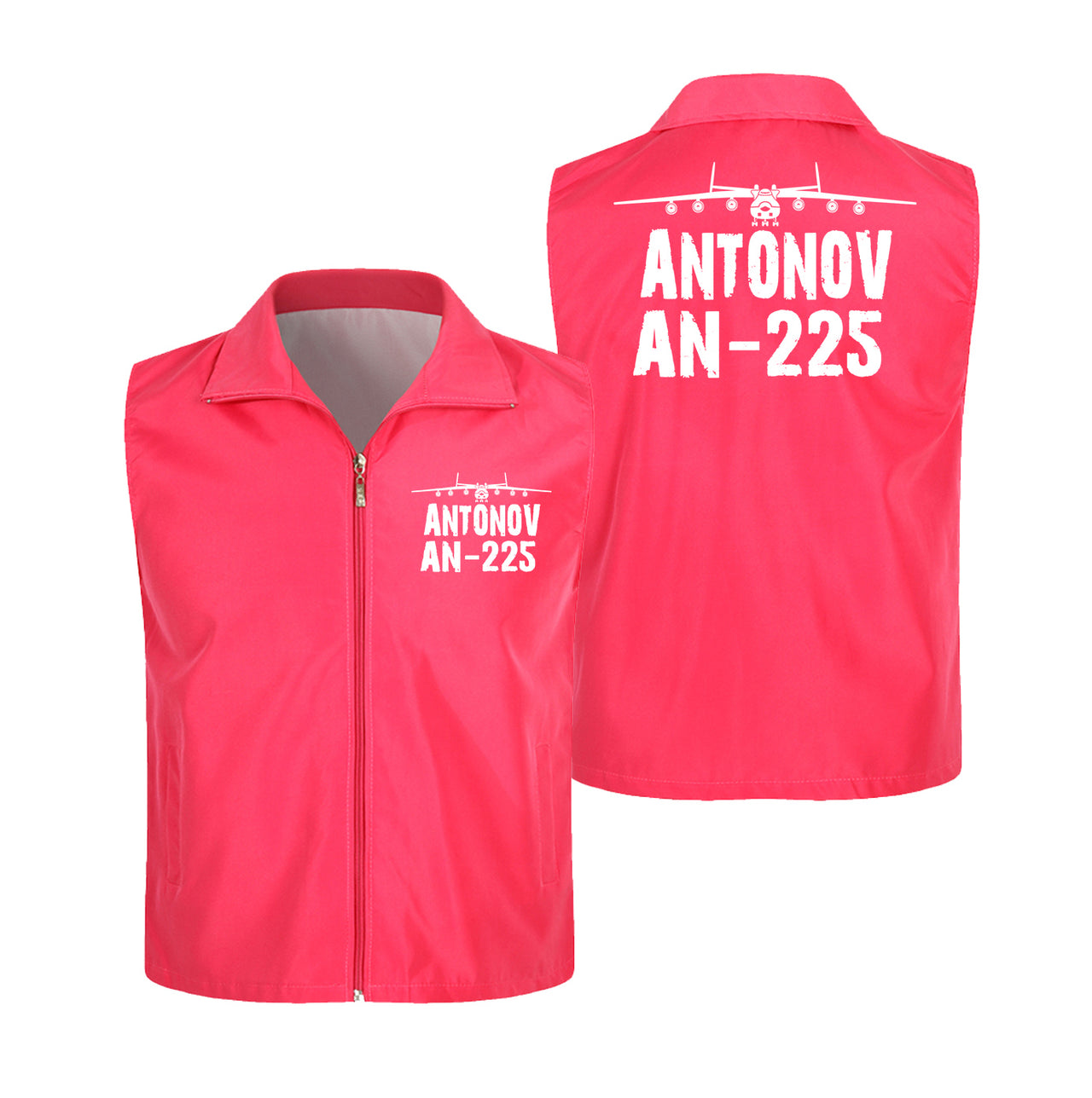 Antonov AN-225 & Plane Designed Thin Style Vests