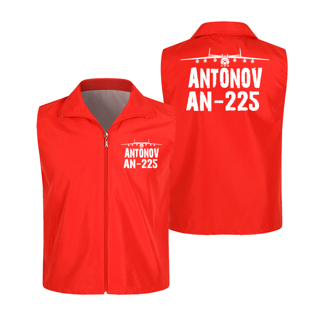 Antonov AN-225 & Plane Designed Thin Style Vests