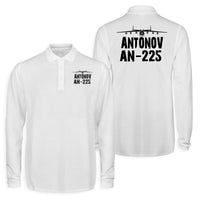 Thumbnail for Antonov AN-225 & Plane Designed Long Sleeve Polo T-Shirts (Double-Side)