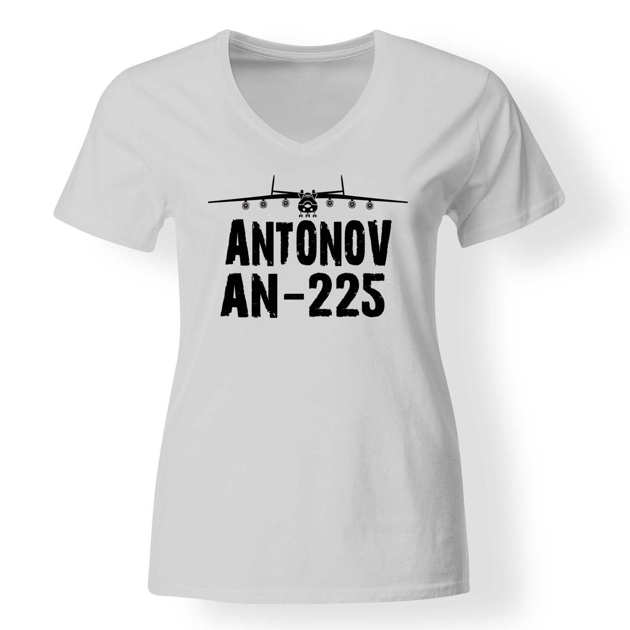 Antonov AN-225 & Plane Designed V-Neck T-Shirts