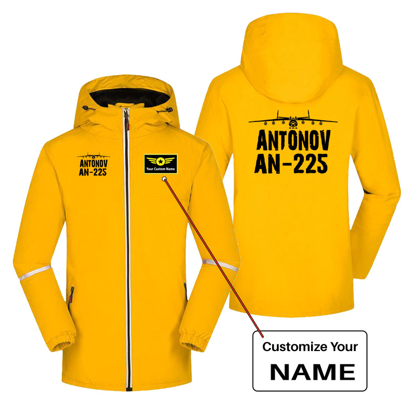 Antonov AN-225 & Plane Designed Rain Coats & Jackets