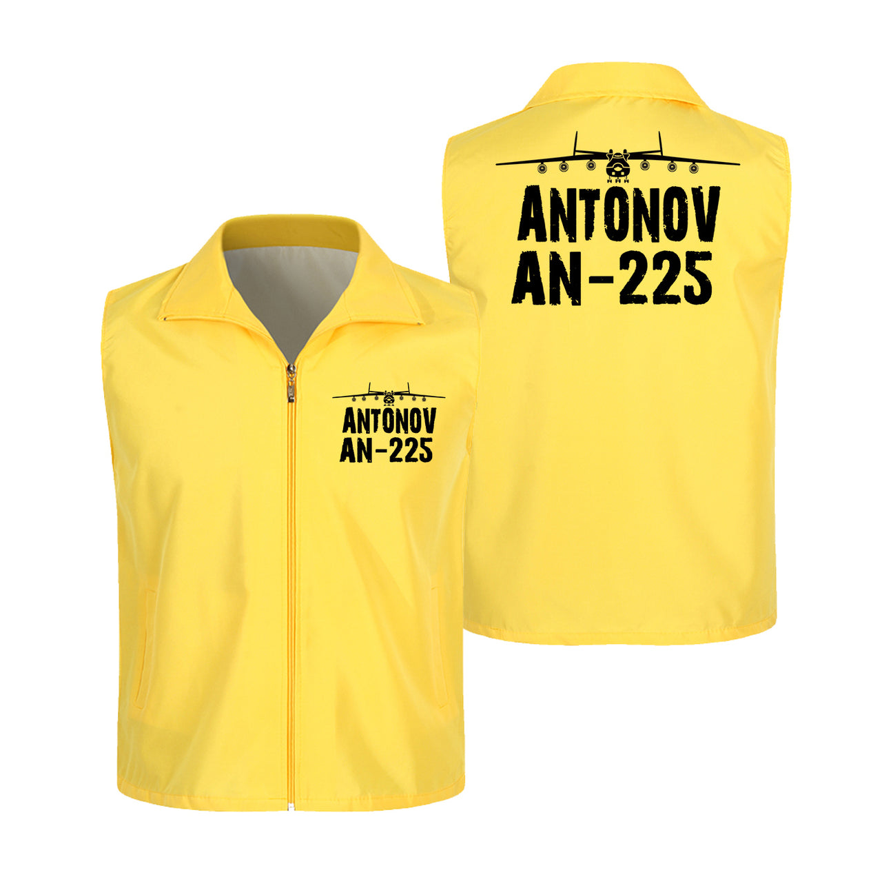 Antonov AN-225 & Plane Designed Thin Style Vests