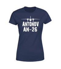 Thumbnail for Antonov AN-26 & Plane Designed Women T-Shirts