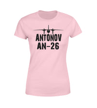 Thumbnail for Antonov AN-26 & Plane Designed Women T-Shirts